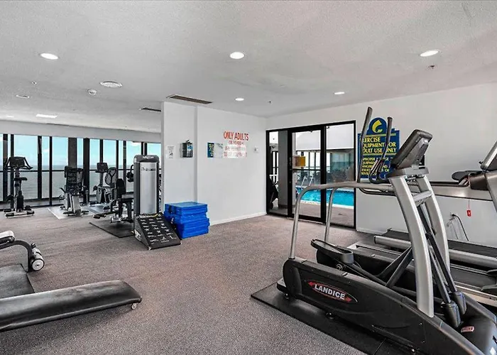 Сasa de vacaciones Beachfront With Balcony Ac Pools Gym & Sauna Ocean City