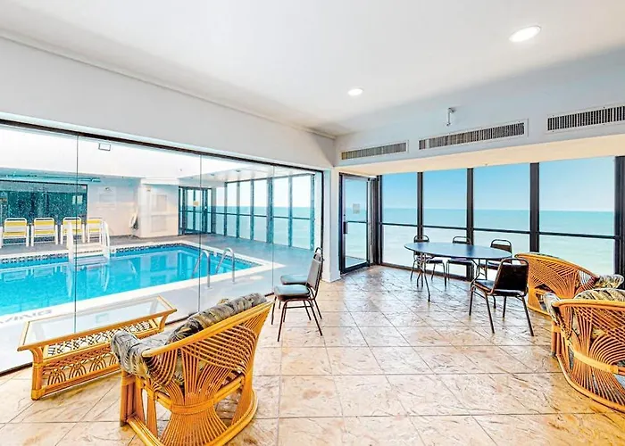 Beachfront With Balcony Ac Pools Gym & Sauna Сasa de vacaciones Ocean City